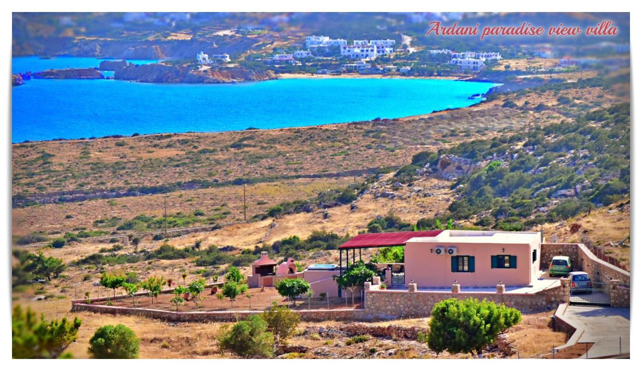 Ardani paradise view villa with jacuzzi Amoopi Esterno foto