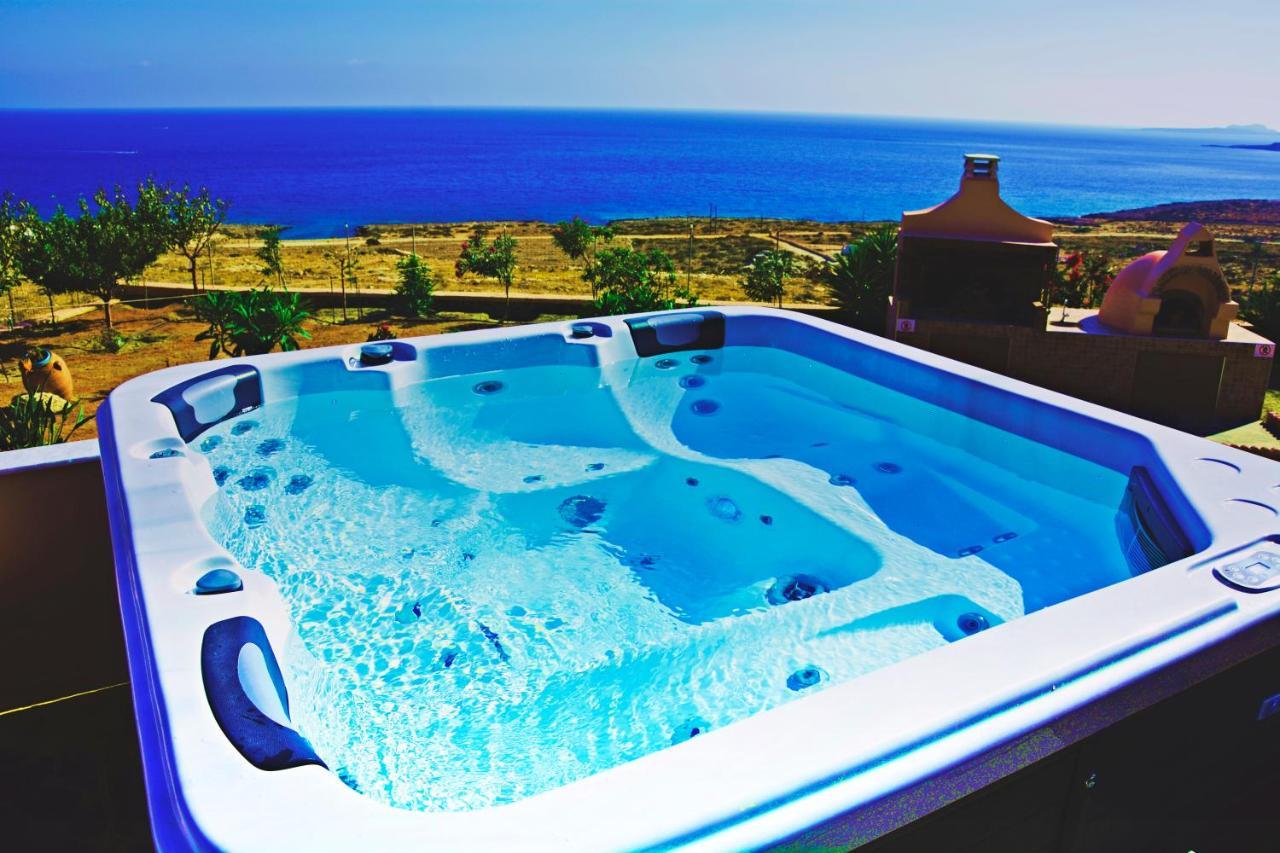 Ardani paradise view villa with jacuzzi Amoopi Esterno foto