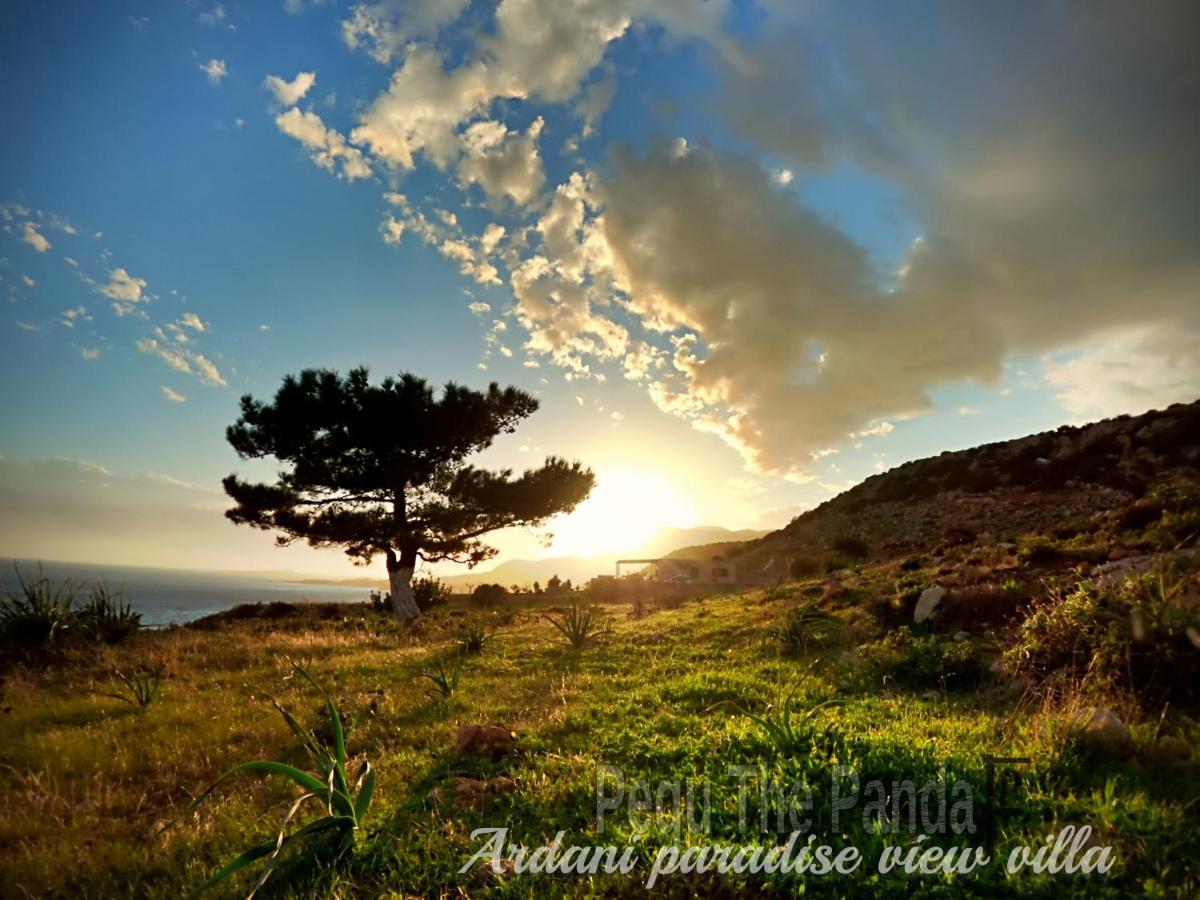 Ardani paradise view villa with jacuzzi Amoopi Esterno foto